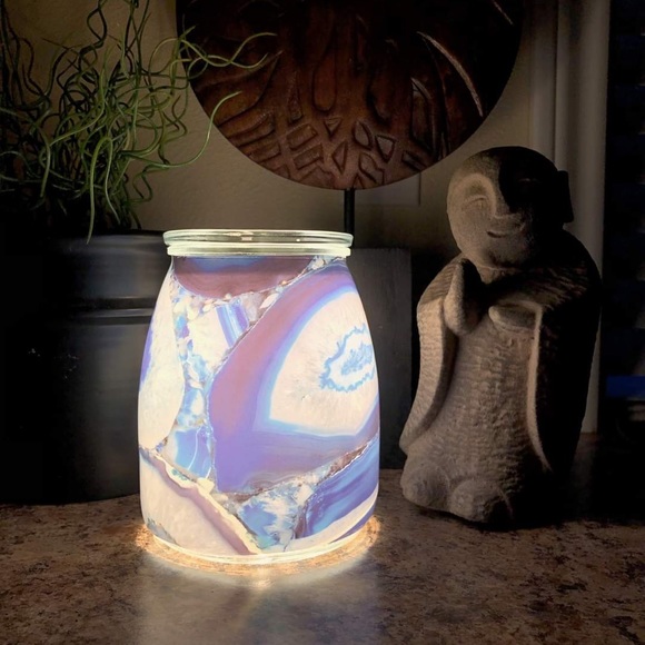 Scentsy Blue Agate Warmer *DISCONTINUED*💙 - Picture 3 of 7